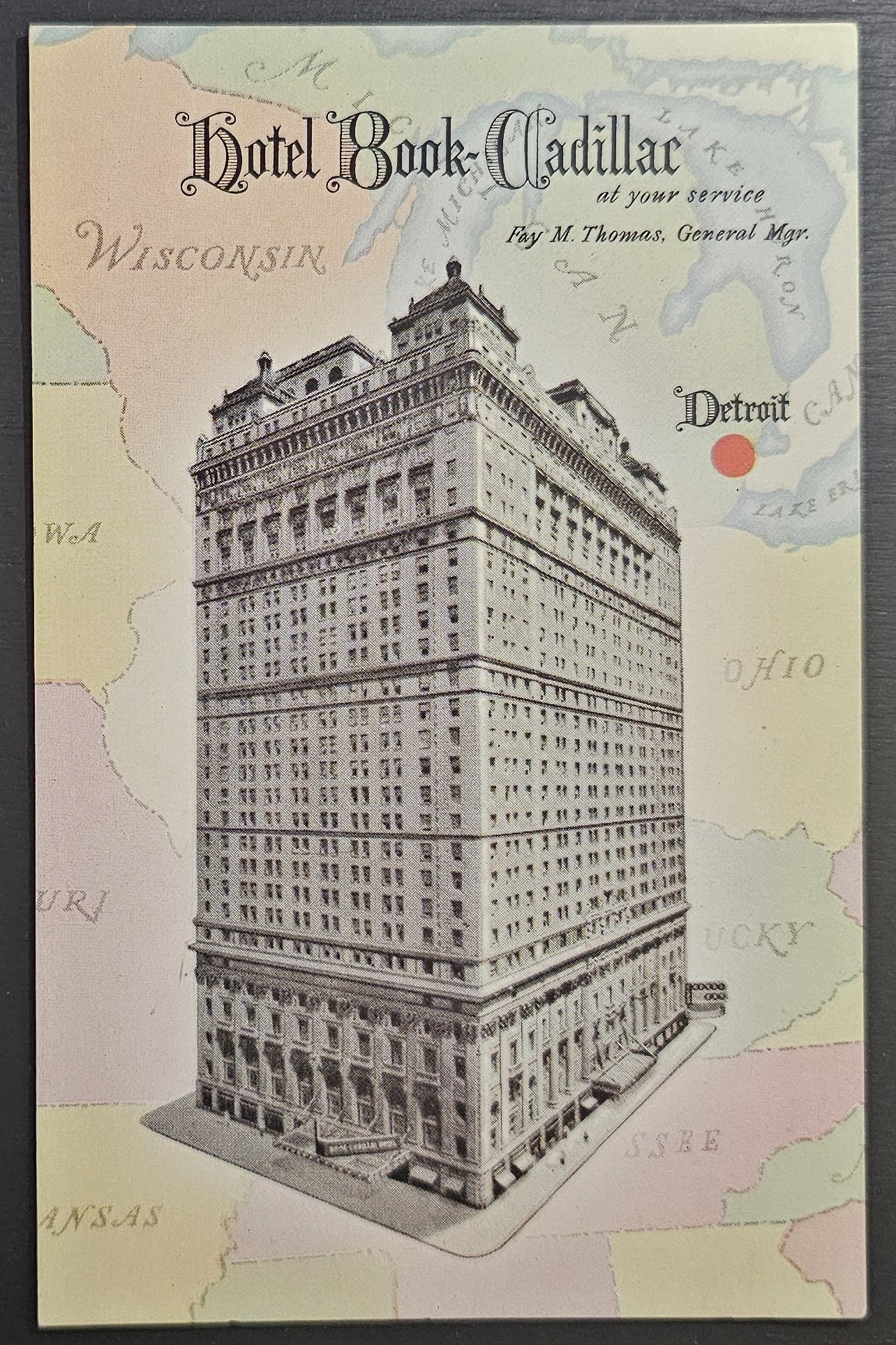 postcard USA - MI - Michigan #0035 (image for) postcard USA - MI - Michigan #0035